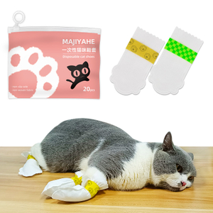 Disposable Pet Shoes For Cats Cat supplies Products Claw Paw Cover Protector Anti-scratch Socks Boots