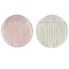 OEM Disposable Beauty Makeup Remover Double Drop Plastic Hand Insertion Round Shaped Cotton Pads