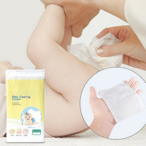 Baby Pads Large Squares Organic Cotton Baby Cleansing Cotton Dry And Wet Baby Cleaning Wipes