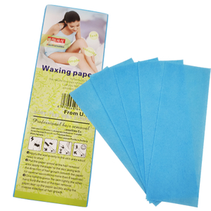 High Quality Body Hair Removal Waxing Strips Paper Non-woven Fabric Wax Paper Disposable Wax Strips