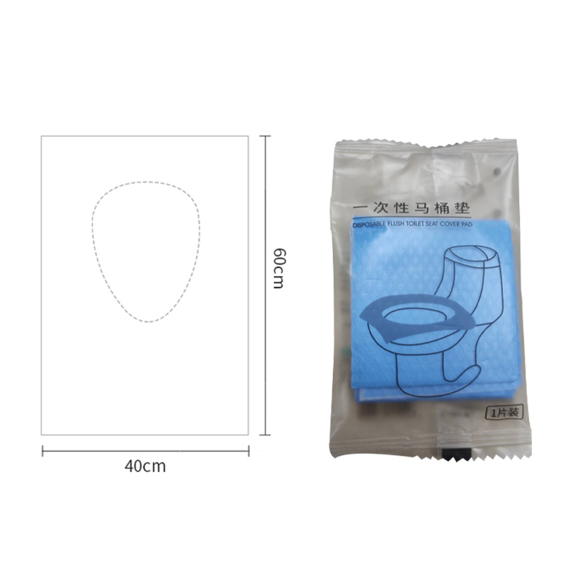 Customized Extra Large Disposable PE Toilet Seat Cover Waterproof Toilet Seat