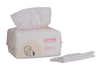 Baby cotton soft face tissue disposable cleaning face towel use wet and dry Face Cotton Tissue