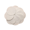 OEM Disposable Beauty Makeup Remover Double Drop Plastic Hand Insertion Round Shaped Cotton Pads