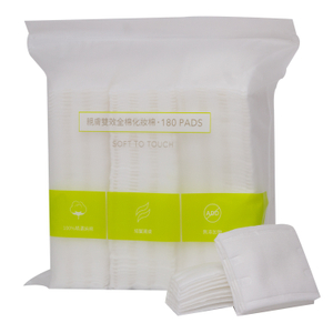 Manufacturer OEM Eco Friendly Makeup Face Pads Cotton Pads for make up cotton