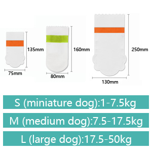 Disposable Pet Shoes for Small Medium Large Dogs Puppy Innovative Dog Supplies Products Paw Protector Boots Socks For Dirt-proof Claw Wounds Protection Anti-sctratch